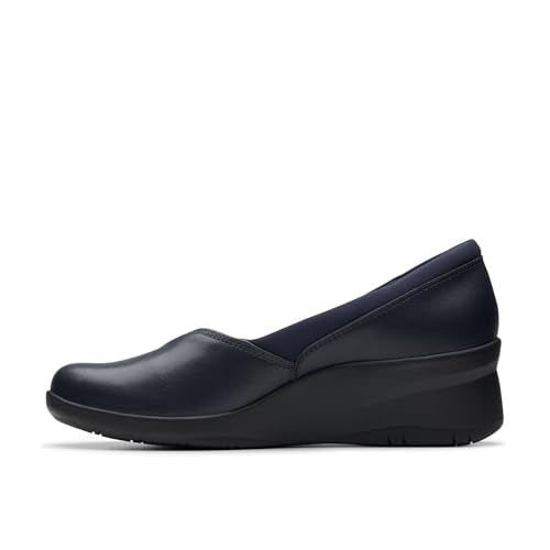 Navy Leather
