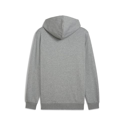 PUMA Men's Tall Size Essentials Small Logo Fleece Hoodie, Medium Gray Heather AH25 - XLT
