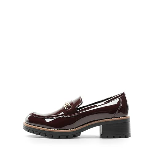 Burgundy-pat