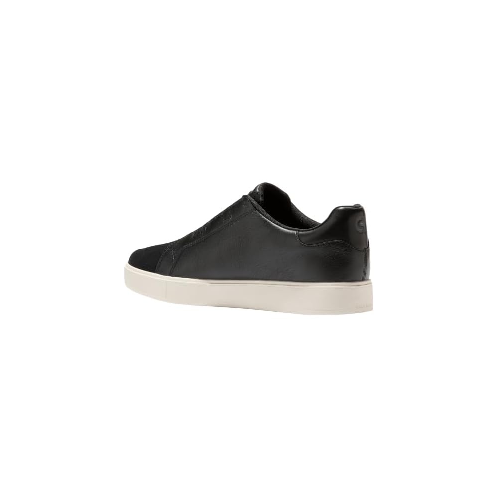 Black/Ivory Suede