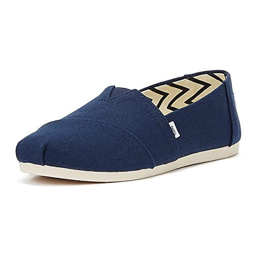 Navy Recycled Cotton Canvas