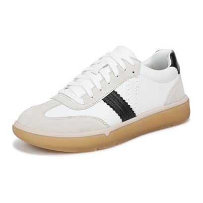 White/Black Leather