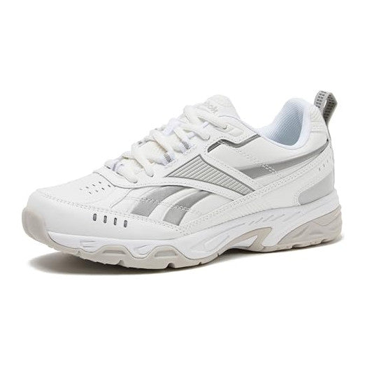 White/Metallic Silver/Grey