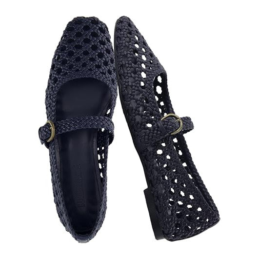 Navy Woven