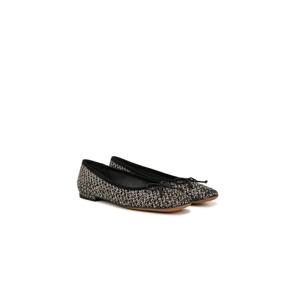 Beige/Black Tweed Fabric