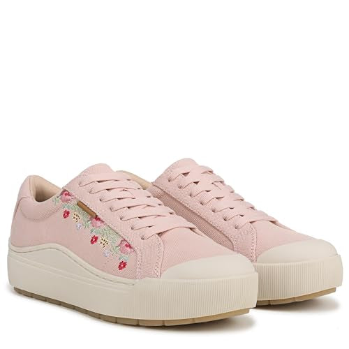 Blush Pink Floral Embroidery