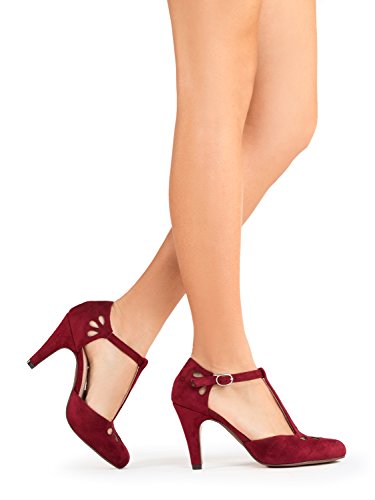 Burgundy Vegan Suede