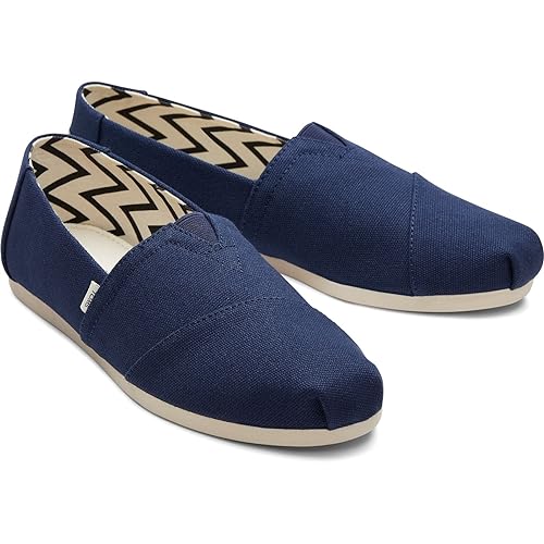 Navy Recycled Cotton Canvas