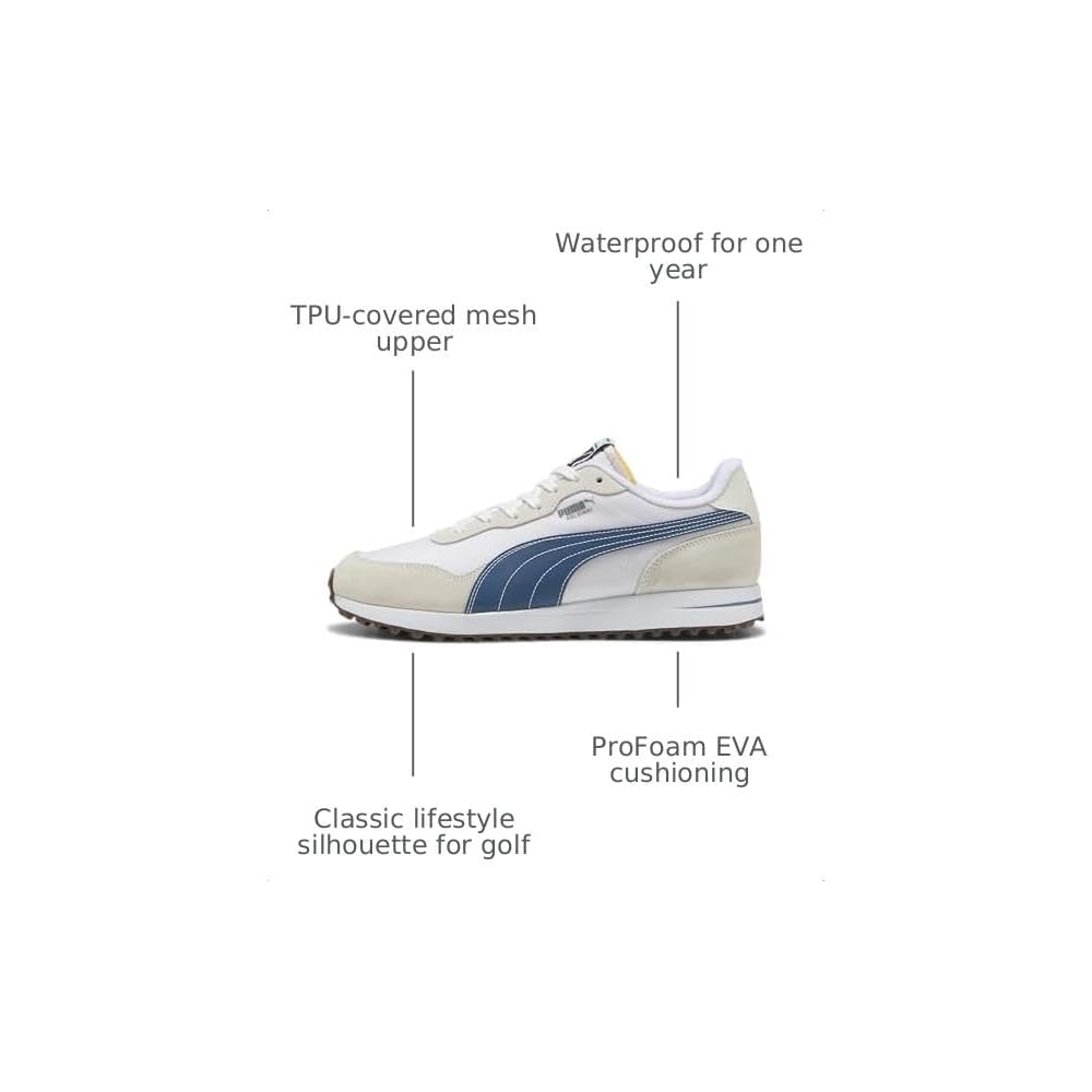 Puma White-dark Indigo