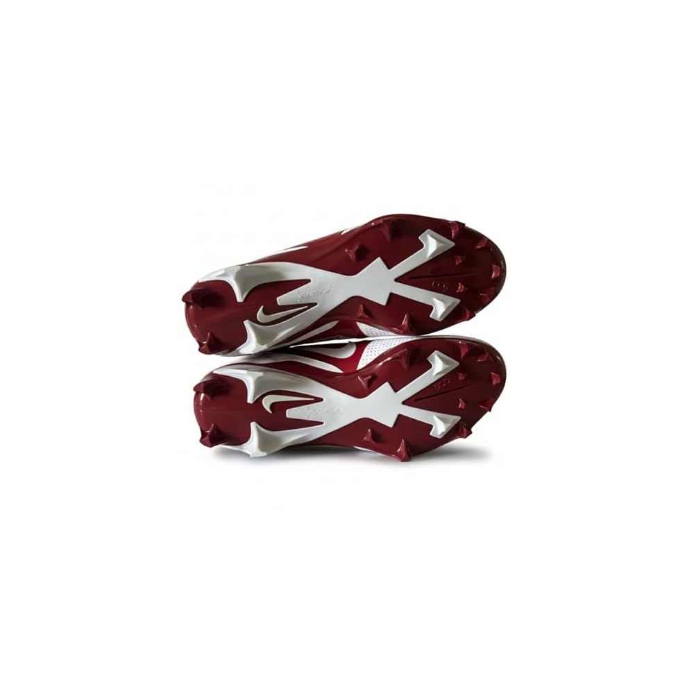 White/Dark Red
