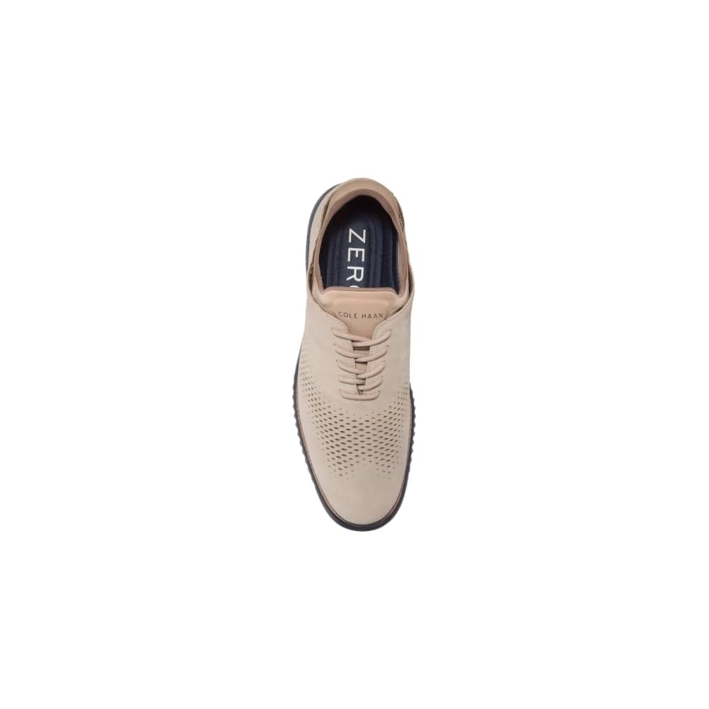 Oxford Tan Suede/Dark Latte/Navy Blazer
