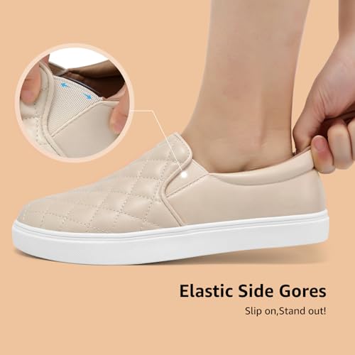 Beige White