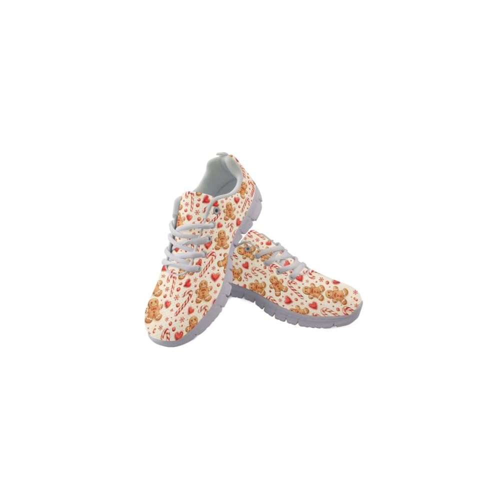 Gingerbread Candy Cane Heart
