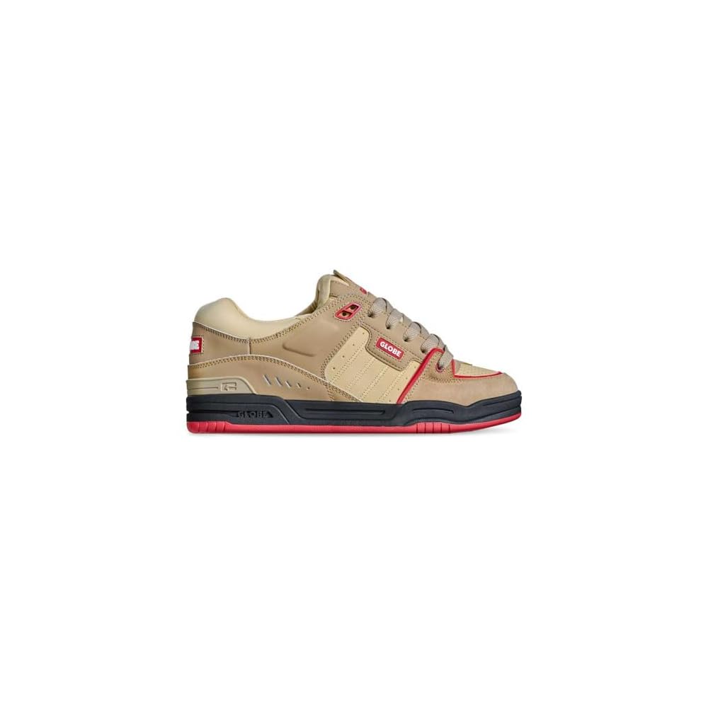 Khaki/Red