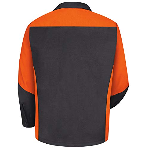 Charcoal/ Orange
