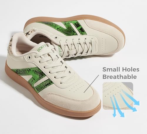 Beige/Green Snake