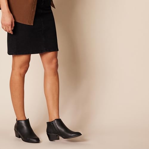 Black Faux Leather