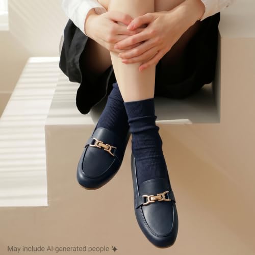 Navy Blue Pu