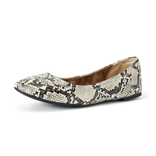 Black White Faux Snake Skin