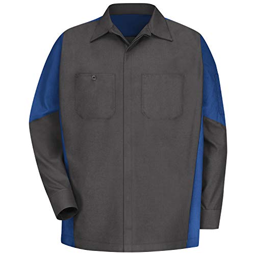 Charcoal/Royal Blue