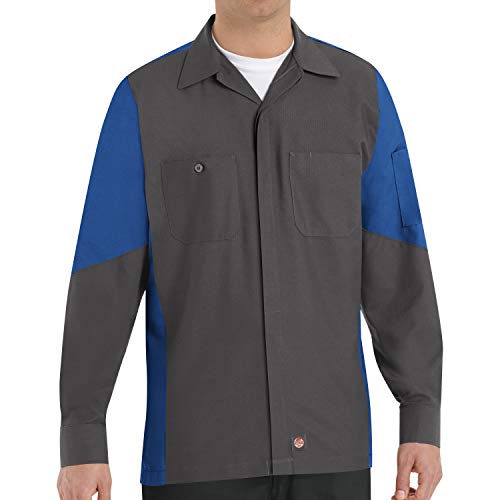 Charcoal/Royal Blue