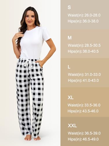 White Black Plaid