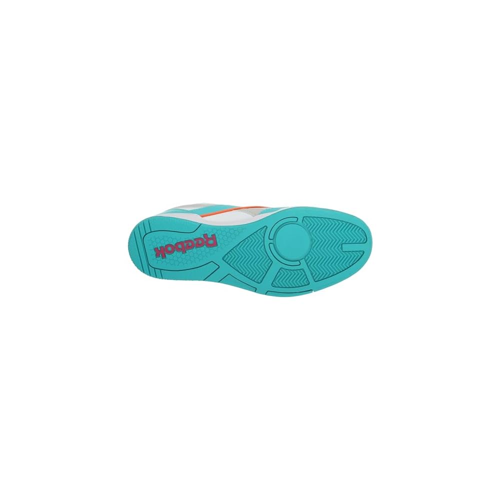 White/Classic Teal/Fiery Orange