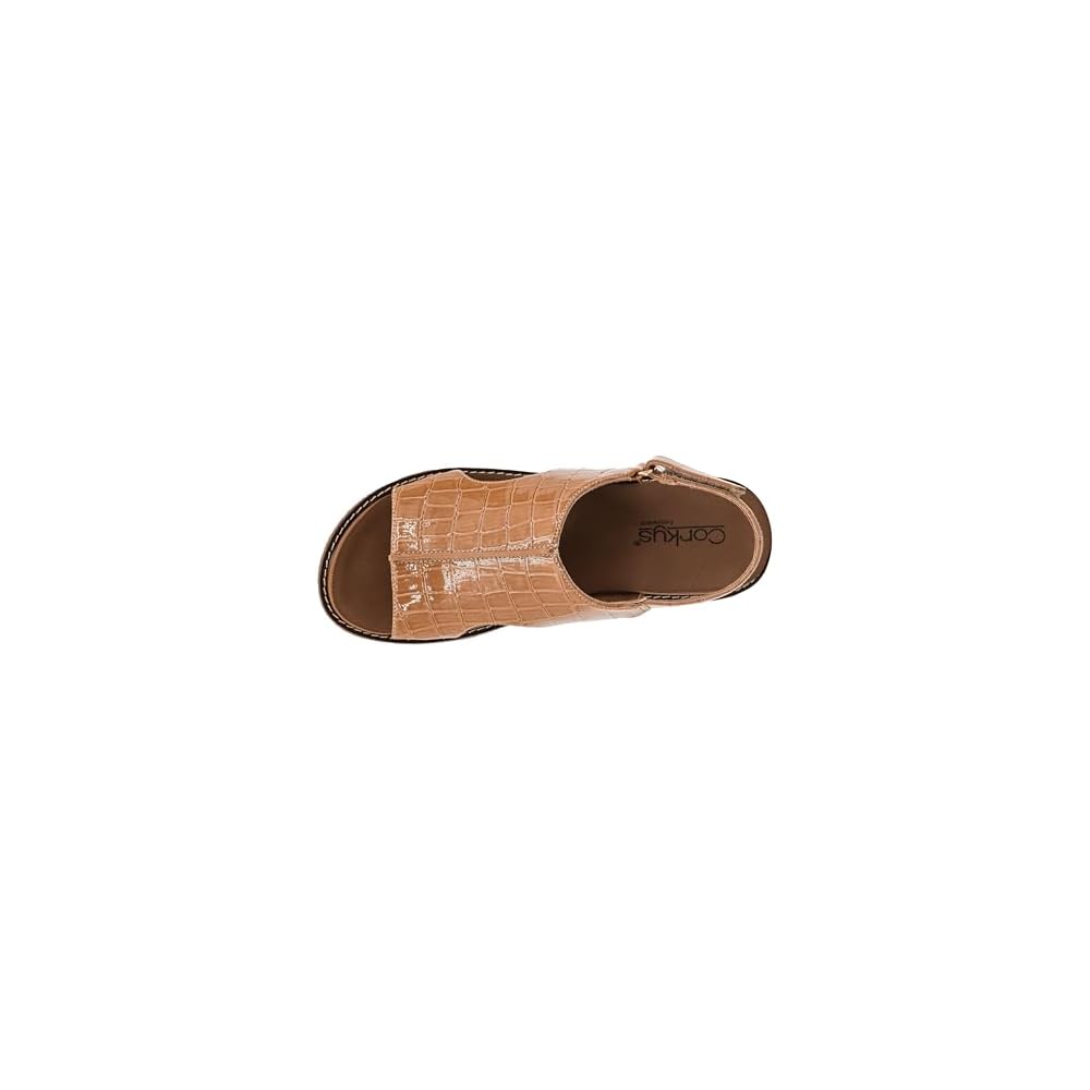 Caramel Patent Croco