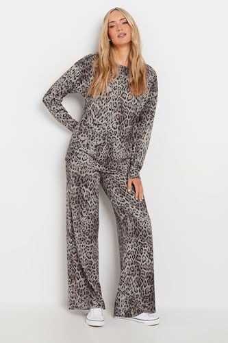 Long Tall Sally LTS Tall Animal Print Top Grey 4
