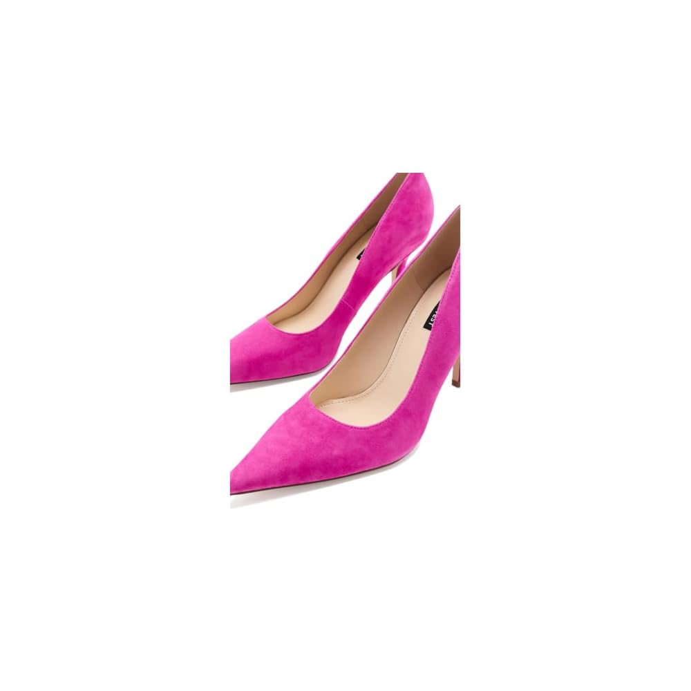 Dark Pink Suede