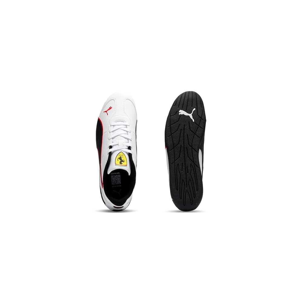 Puma White-rosso Corsa