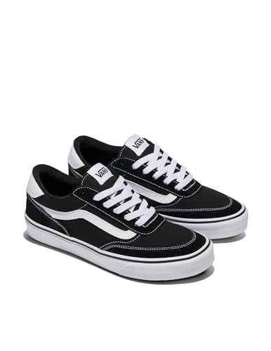 Suede/Canvas Black/White