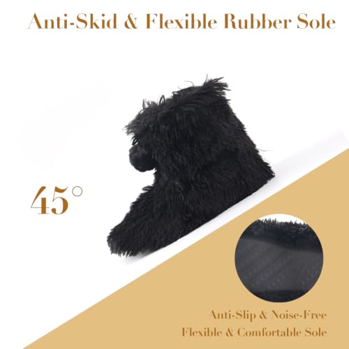 Black Long Fur Monster