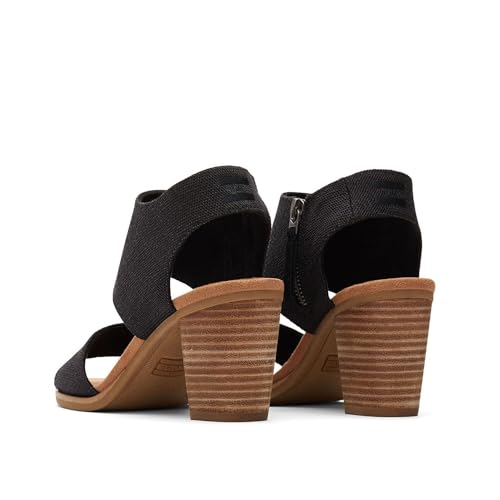 Black Melange Woven
