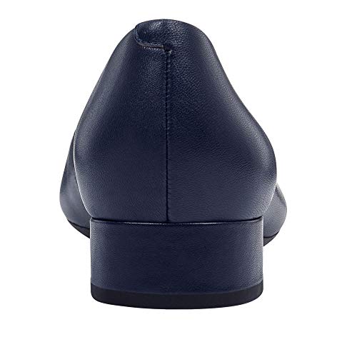 Navy Leather