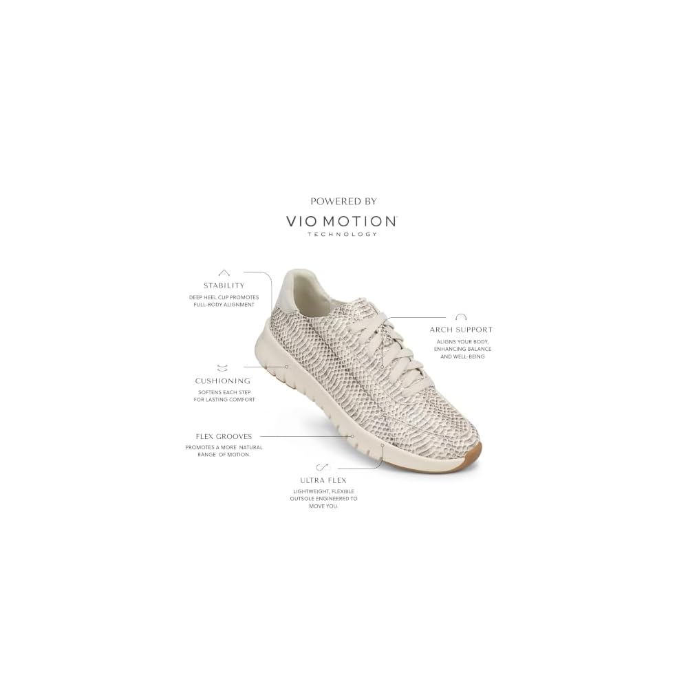 Ivory Python Print Leather