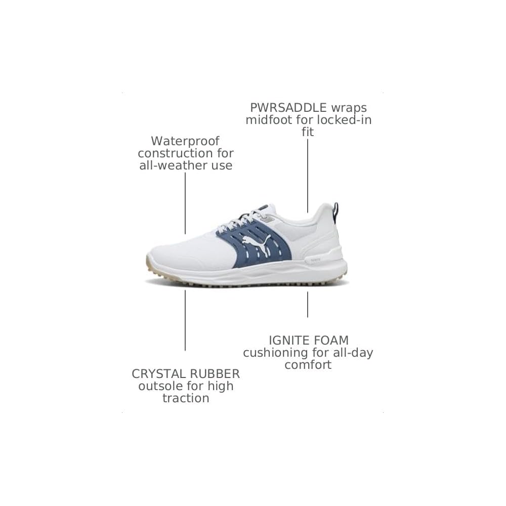Puma White-dark Indigo-ice Coffee