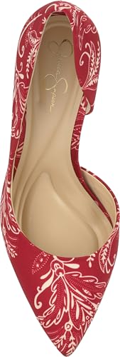 Red Multi Paisley Print