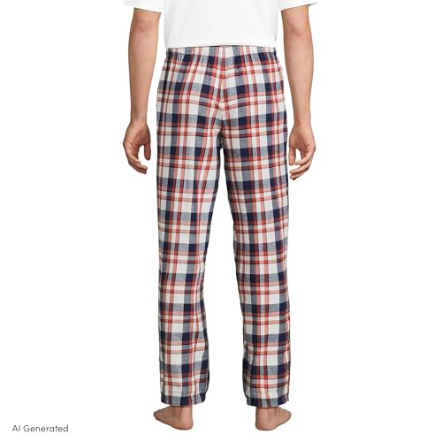 Navy/Bourbon Plaid