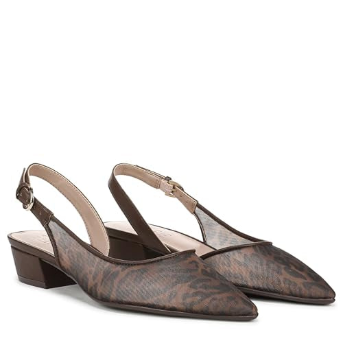 Brown Leopard Print Mesh