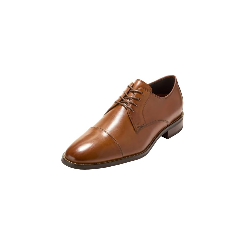 Cap Toe British Tan