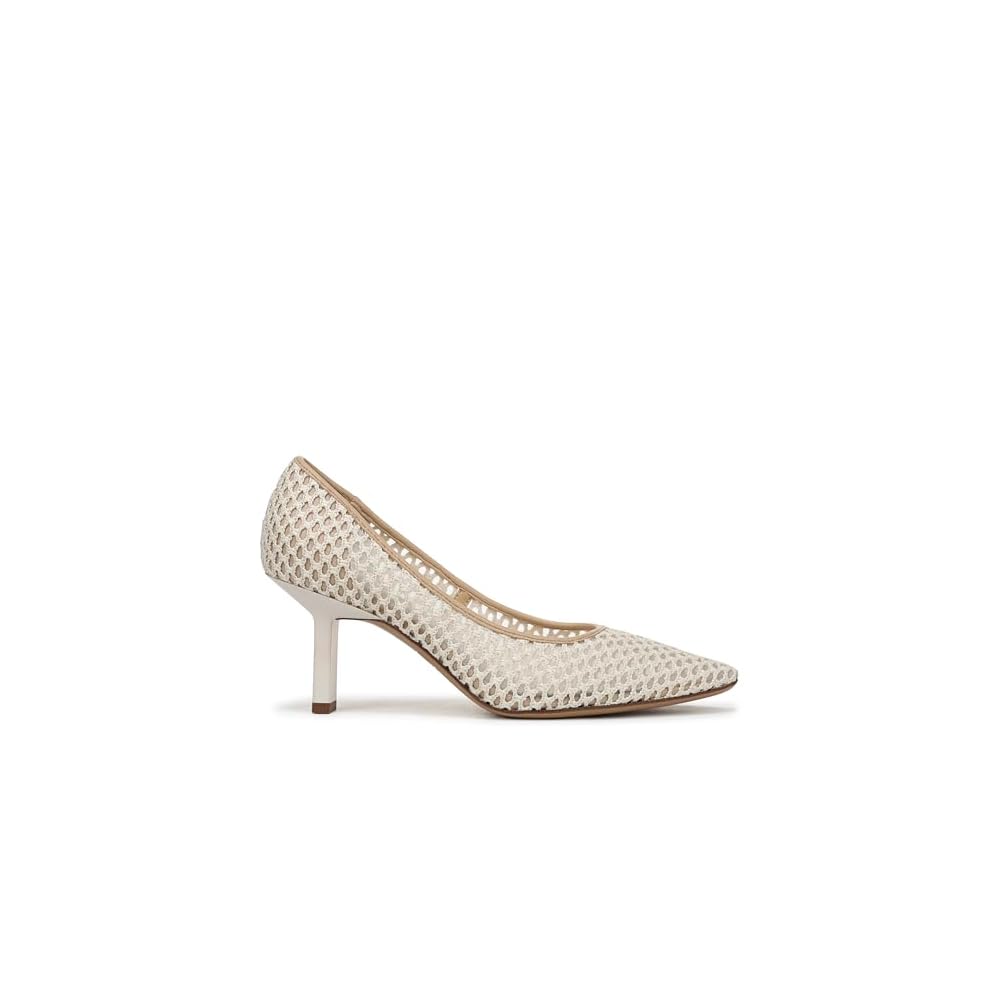 Off White Woven Faux Raffia