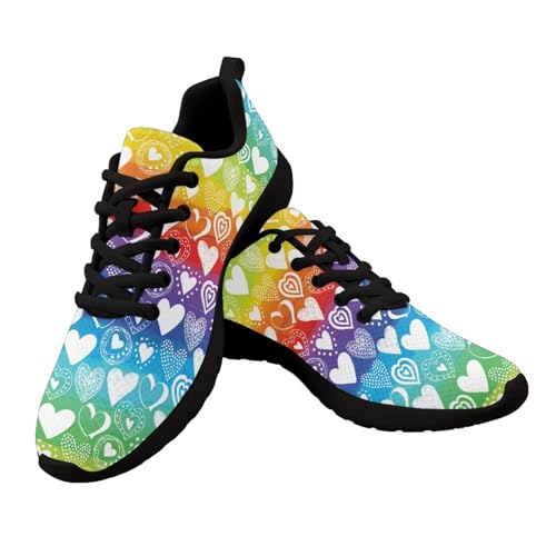 Rainbow Love Heart