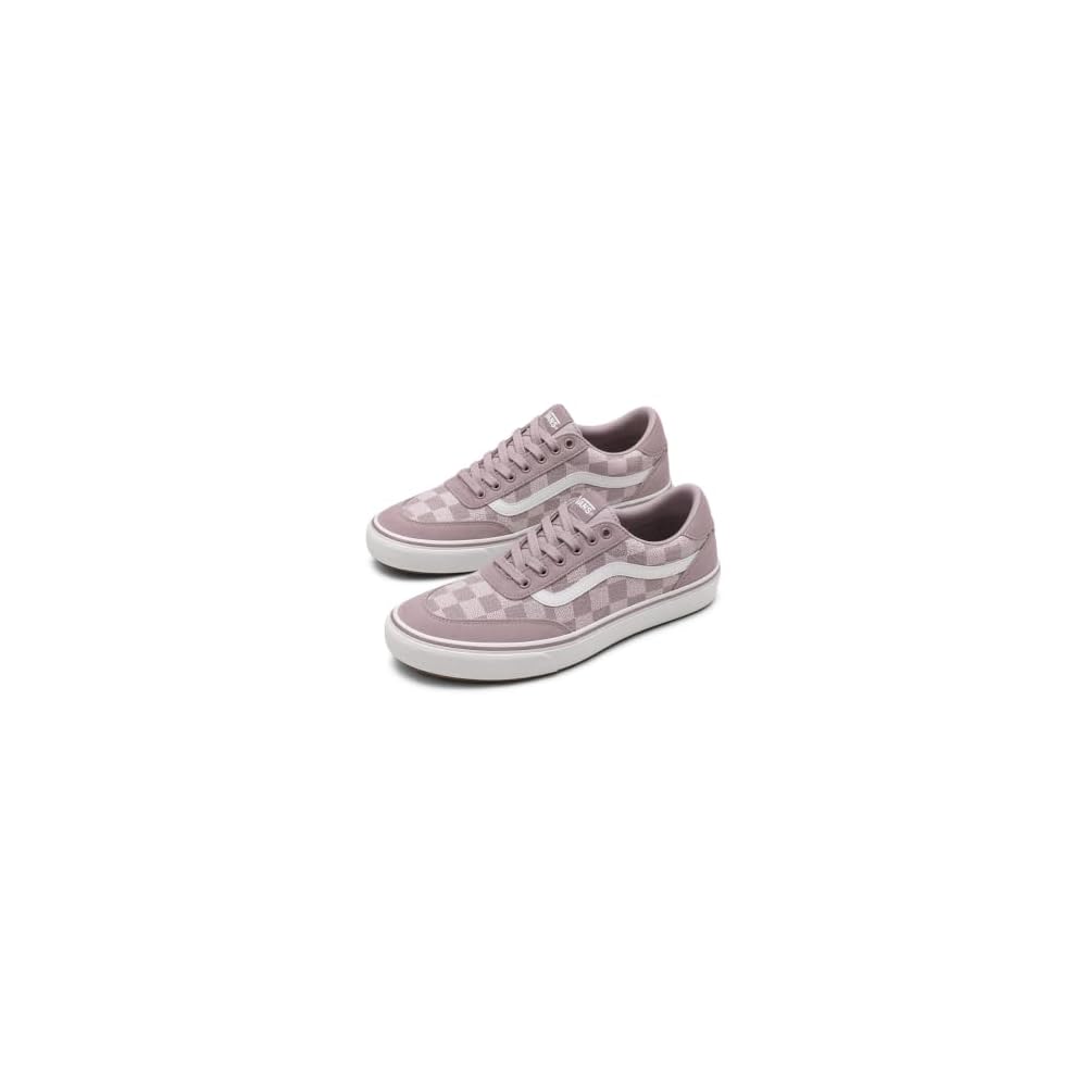 Knit Check Misty Mauve