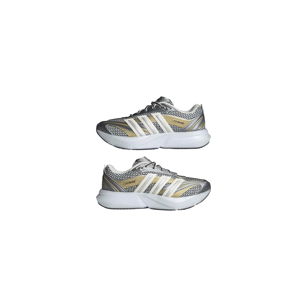 White/Silver Metallic/Matte Gold