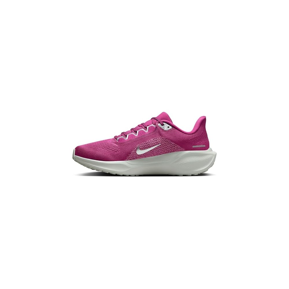 Hot Fuchsia Metallic Silver