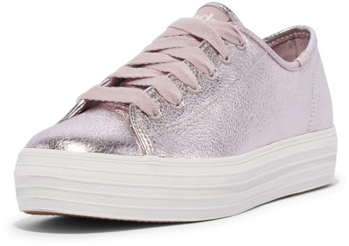Mauve Metallic Leather