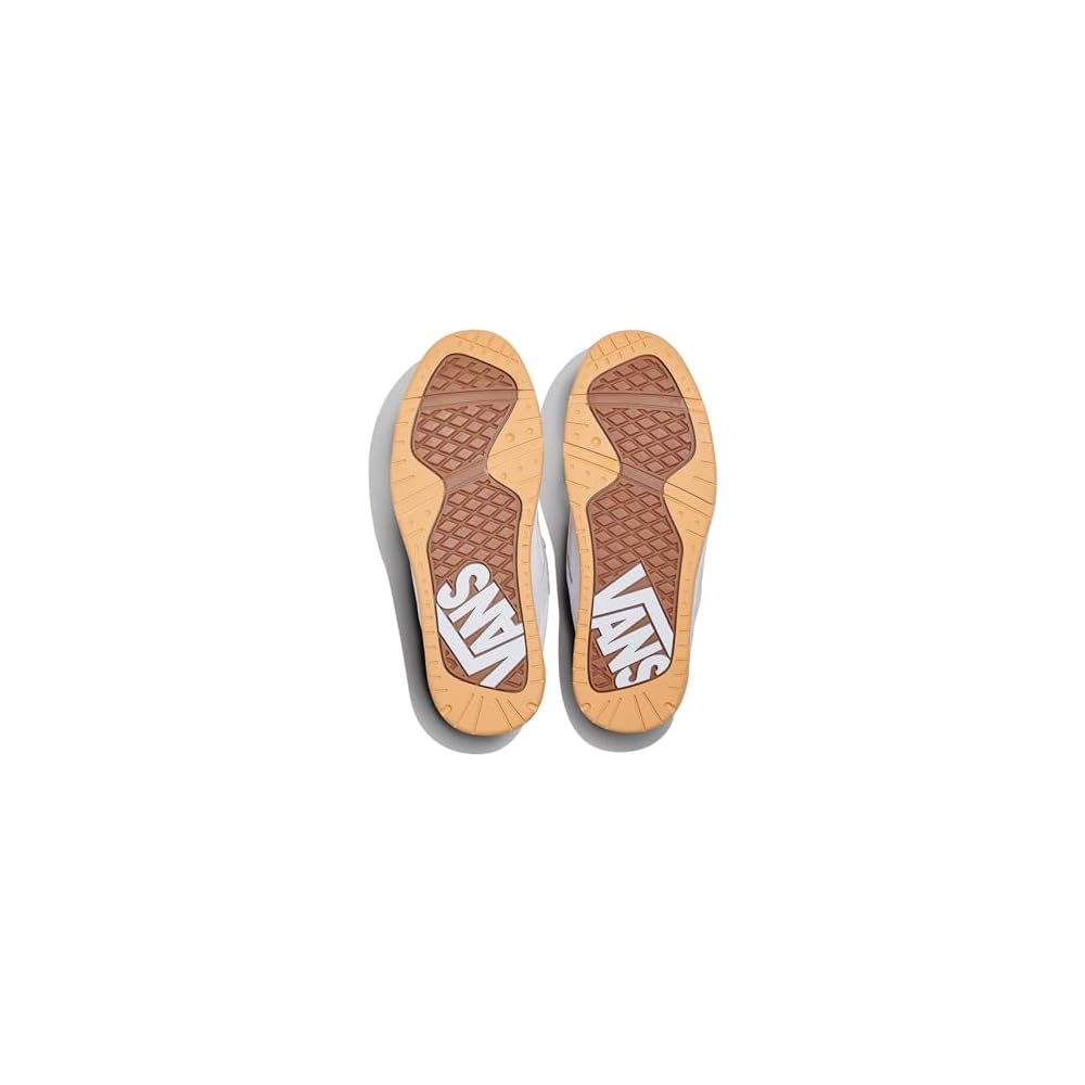Leather White/Orange