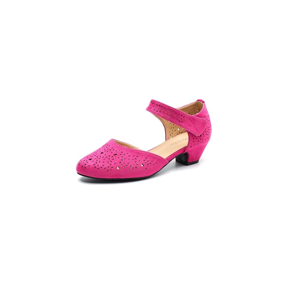 Hot Pink Suede