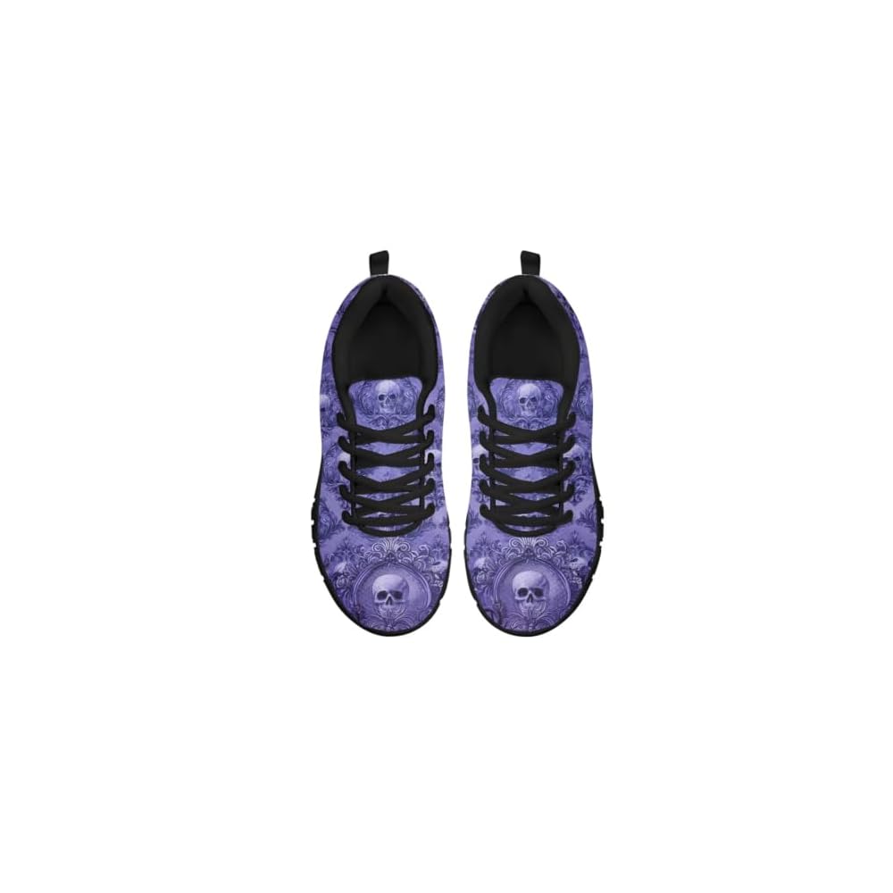Vintage Purple Skull